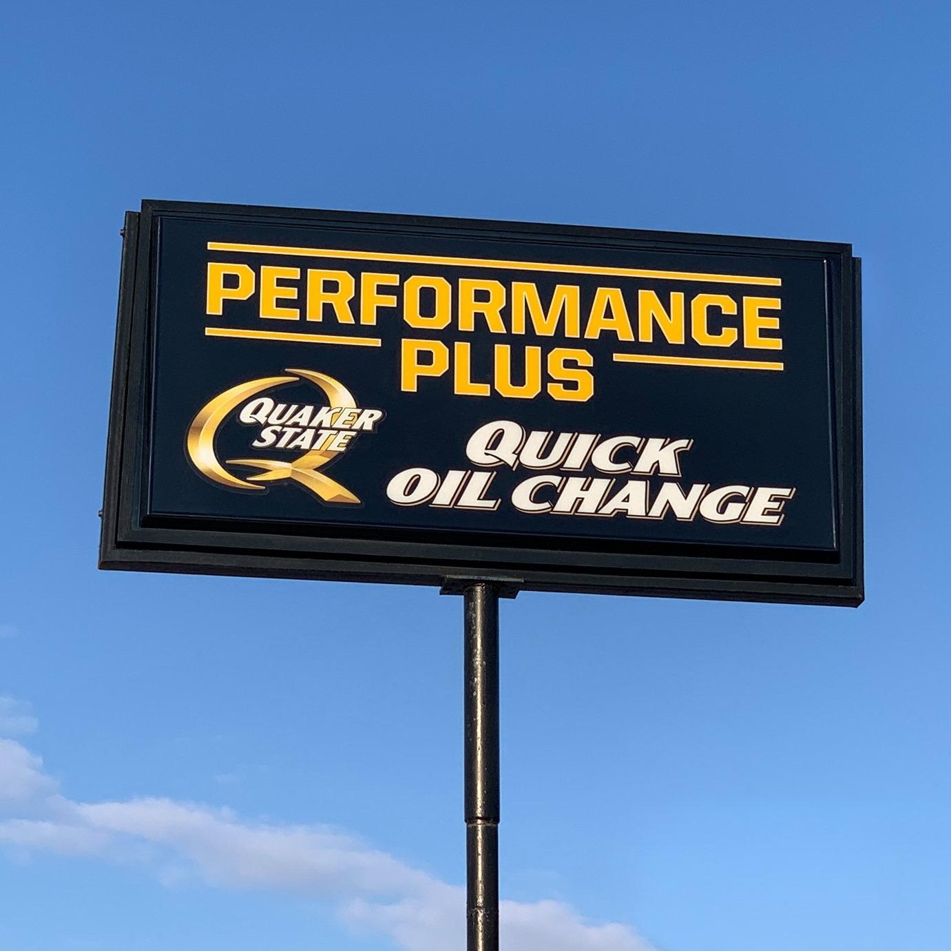 Performance Plus Quick Oil Change Logo