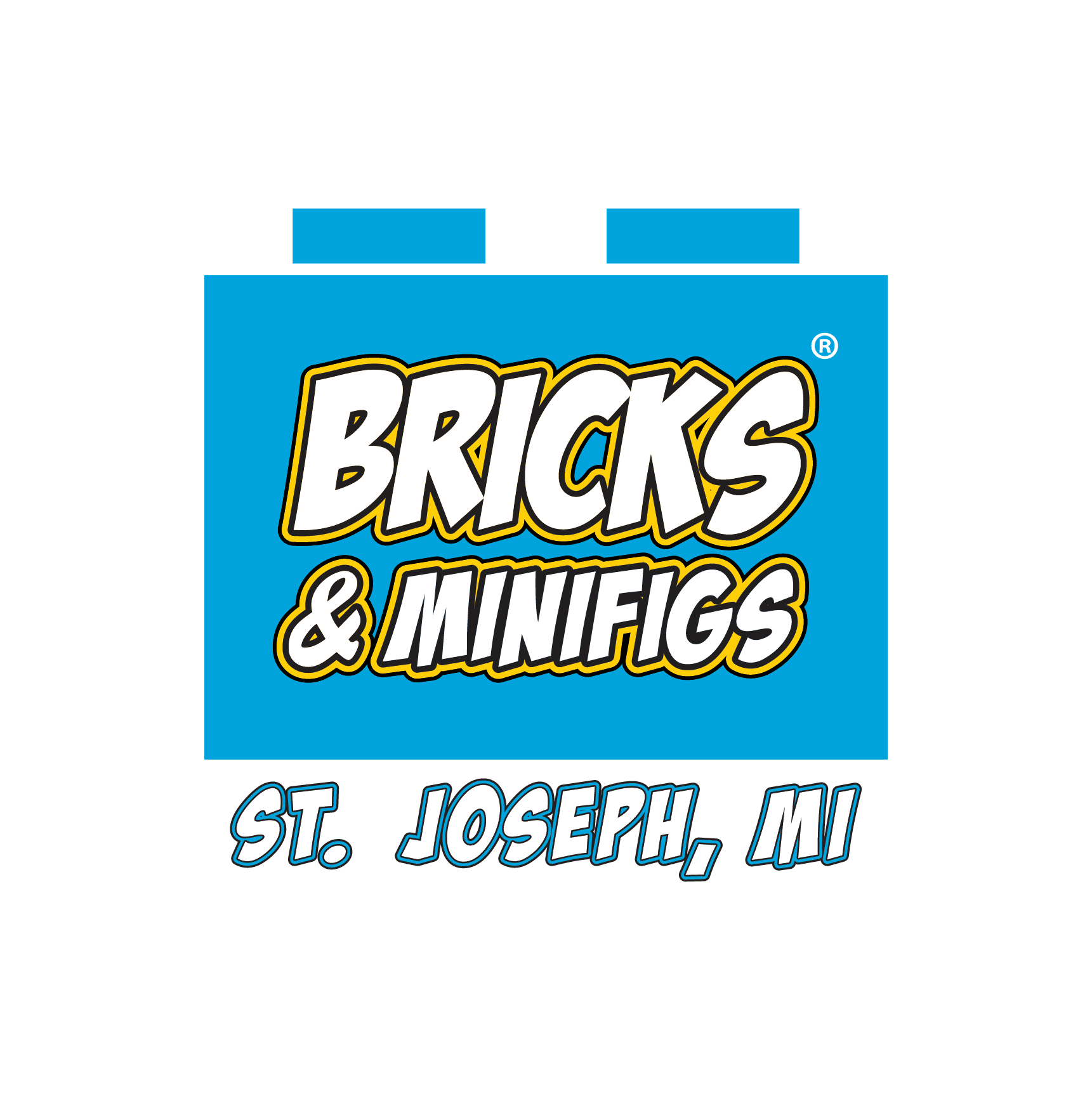 Bricks and Minifigs St. Joseph Logo