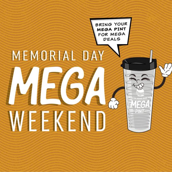 Memorial Day MEGA Weekend at Round Barn Winery & Estate logo