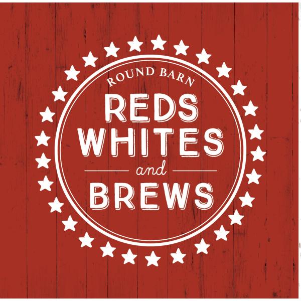 Reds, Whites & Brews at Round Barn Winery & Estate logo