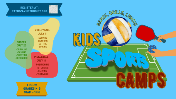 Kids Sports Camp - Volleyball logo