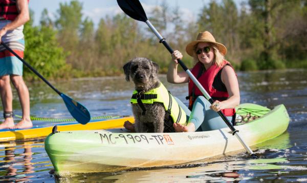 National Dog Day Paddling Celebration logo