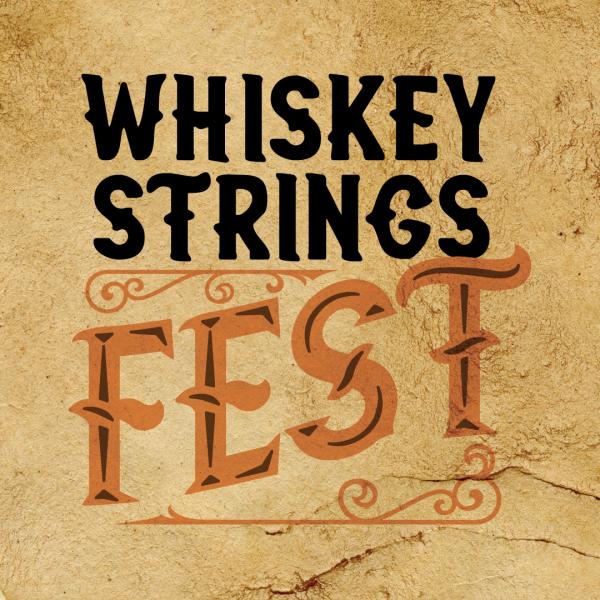 Whiskey Strings Fest at Round Barn Winery & Estate logo
