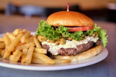 Olive Izzo Burger